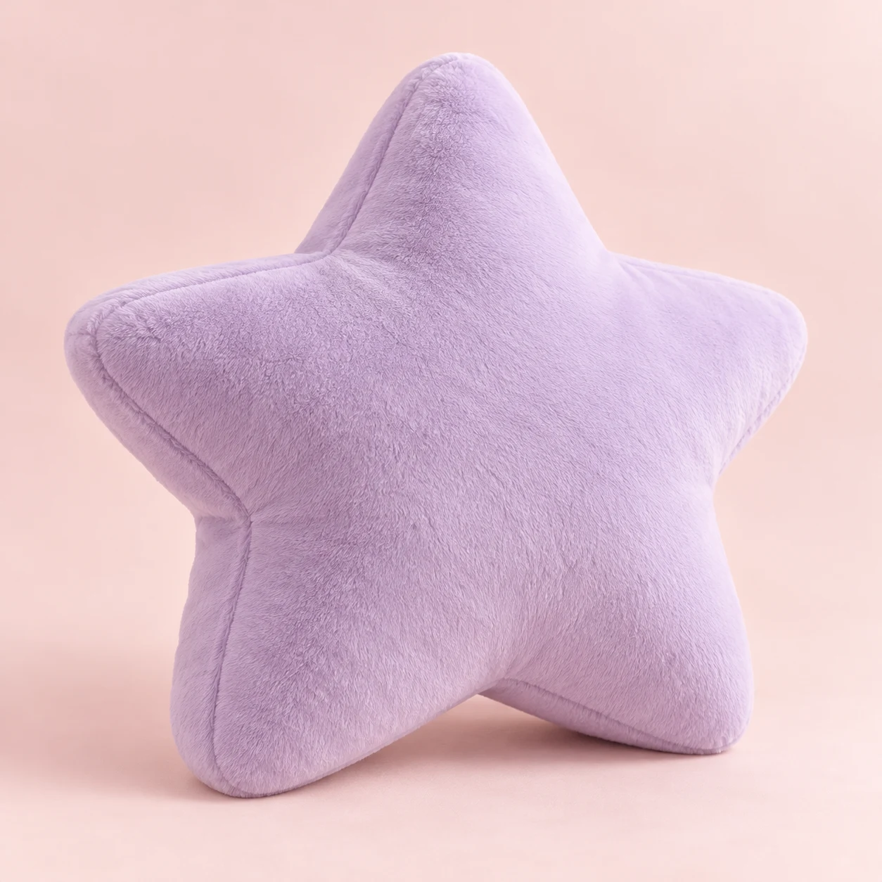 Lilac Star, Lilac plush five point rounded star